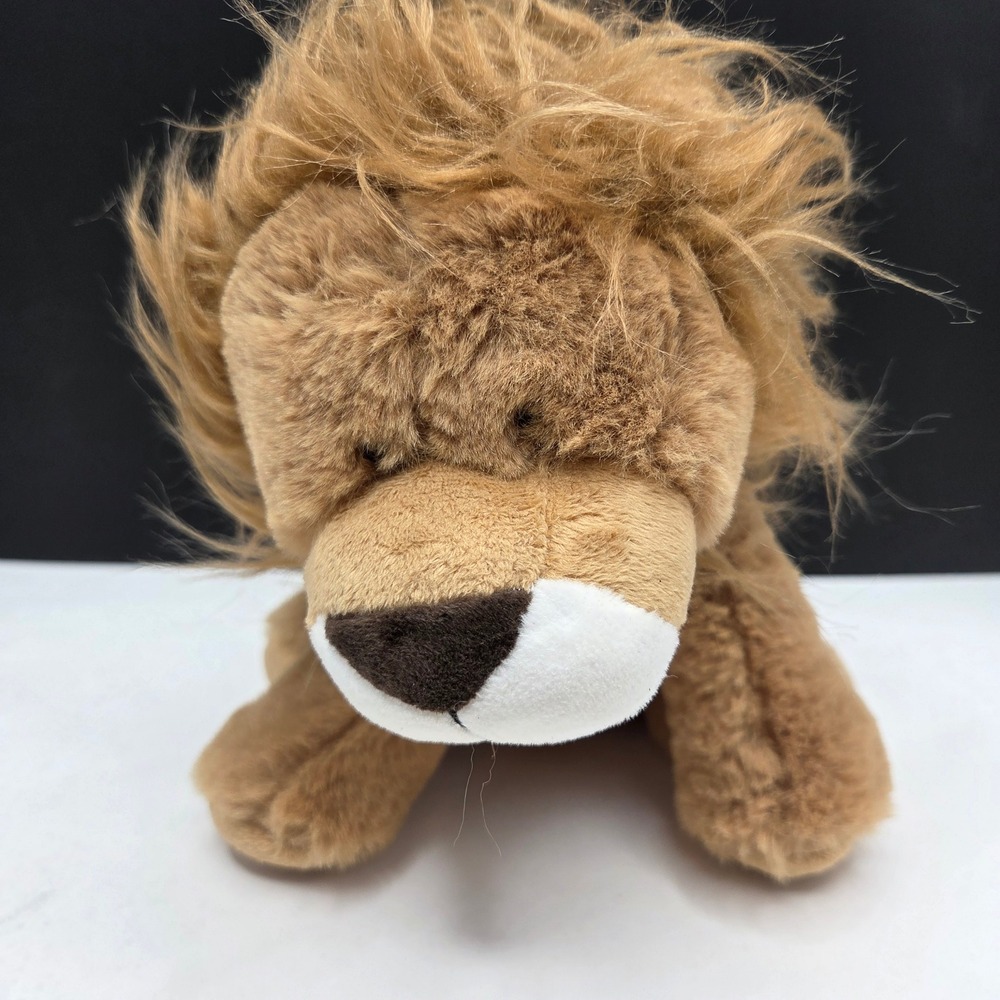 Gund Lion Plush Stuffed Animal Shaggy Mane Tan 9" Safari Nursery Toy Vintage H2